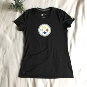 NFL Steelers Nike dri fit top